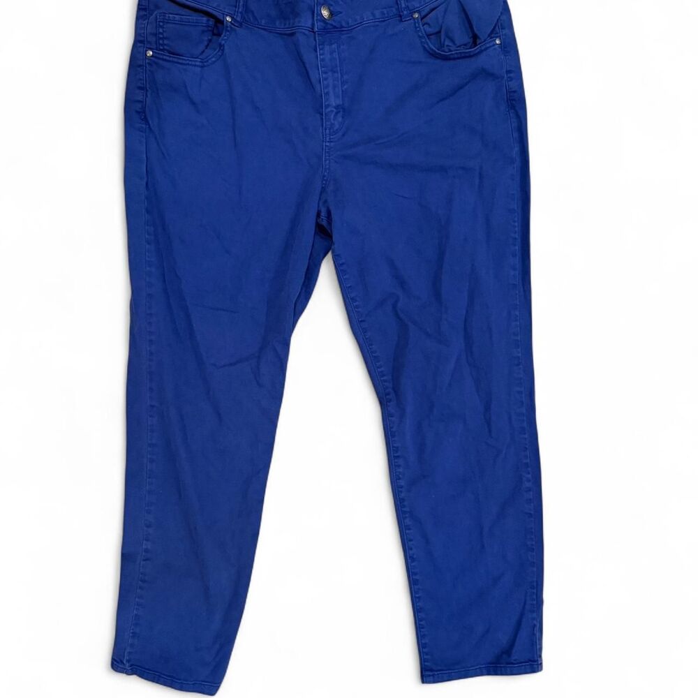 Lane Bryant Women's Bright Blue Straight Leg Jeans